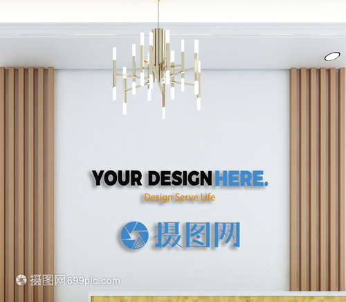 企業(yè)形象墻LOGO樣機(jī)