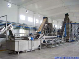 水果 蔬菜生產線 寧波象山正廣食品機械